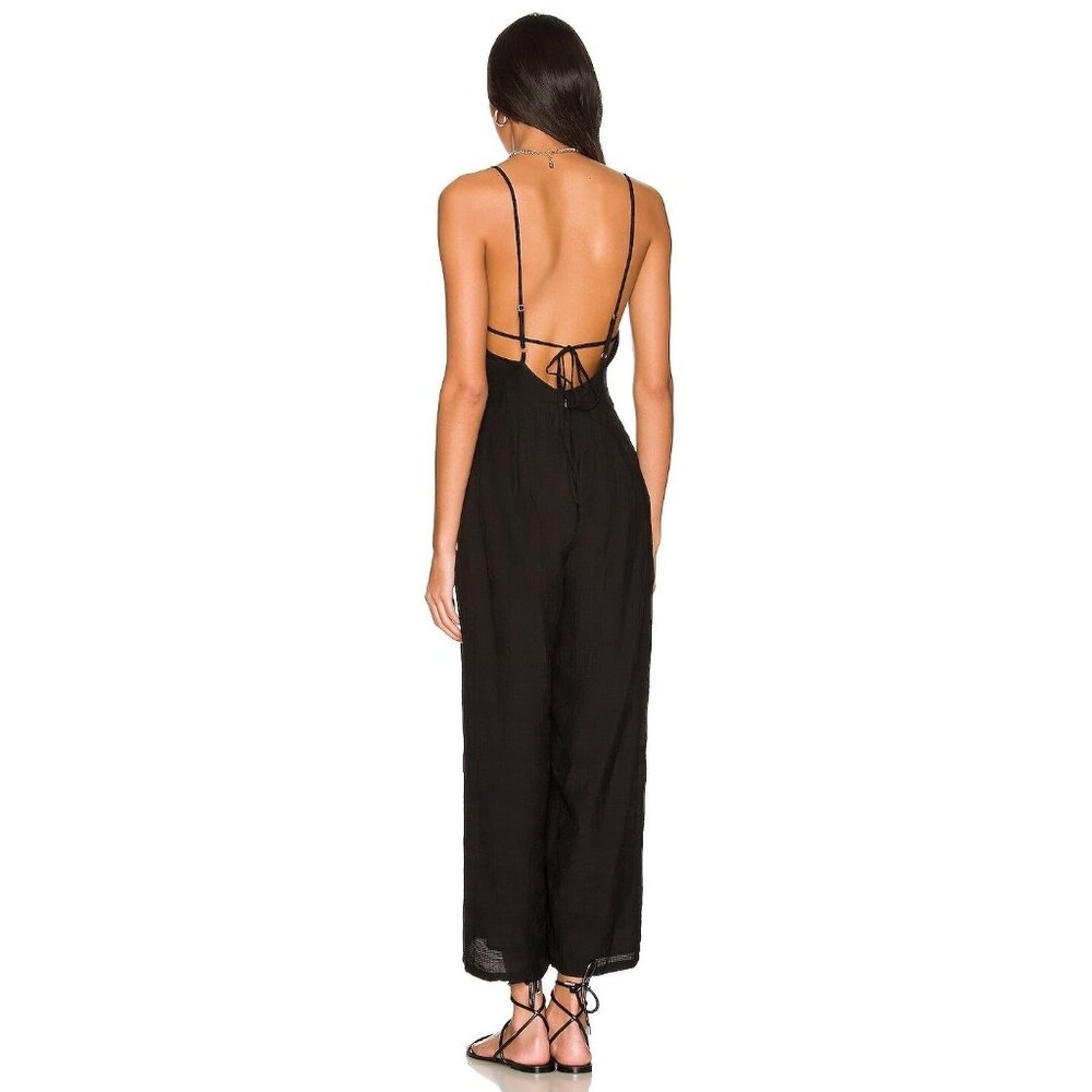 Sancia The Augustin Jumpsuit in Black Straps - Picture 3 of 3